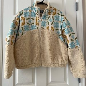 Pacsun Zip Up Sherpa Jacket sz Small